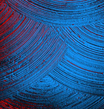 Soyut arkaplan, doku. Mavi ve kırmızı 