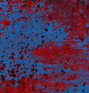 Soyut arkaplan, doku. Mavi ve kırmızı 