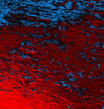 Soyut grungy desenli mavi ve kırmızı arkaplan