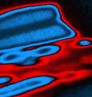 Soyut arkaplan, doku. Mavi ve kırmızı 