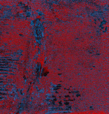 Soyut grungy desenli mavi ve kırmızı arkaplan