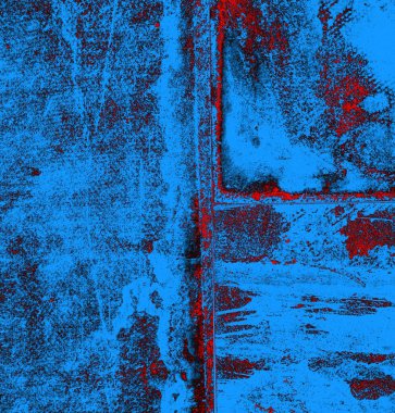 Soyut arkaplan, doku. Mavi ve kırmızı 