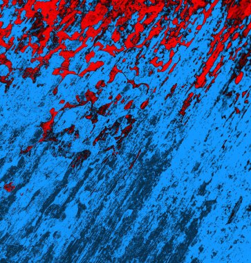 Soyut arkaplan, doku. Mavi ve kırmızı 