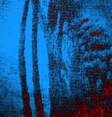 Soyut arkaplan, doku. Mavi ve kırmızı 