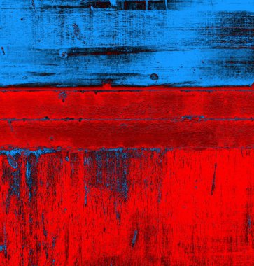 Soyut grungy desenli mavi ve kırmızı arkaplan