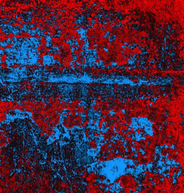 Soyut arkaplan, doku. Mavi ve kırmızı 