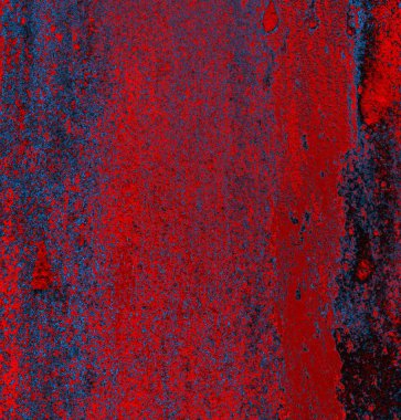 Soyut grungy desenli mavi ve kırmızı arkaplan