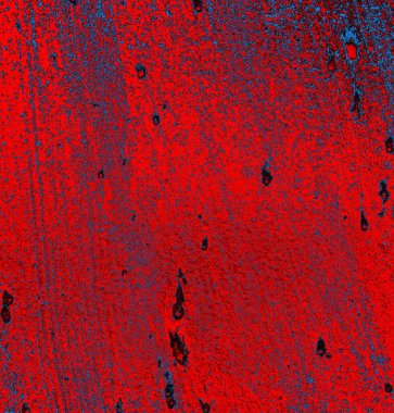 Soyut grungy desenli mavi ve kırmızı arkaplan