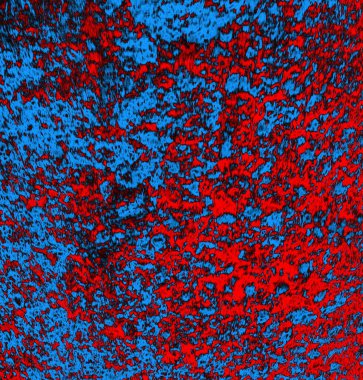 Soyut grungy desenli mavi ve kırmızı arkaplan