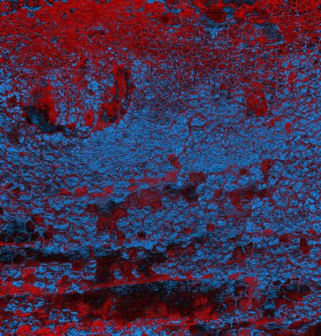 Soyut arkaplan, doku. Mavi ve kırmızı 