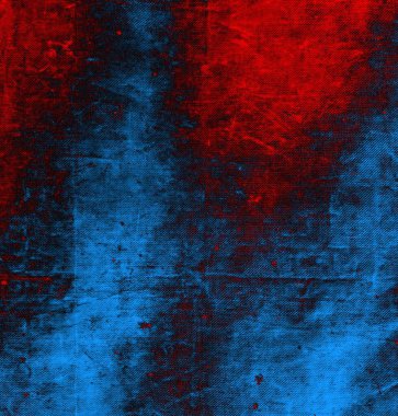 Soyut arkaplan, doku. Mavi ve kırmızı 