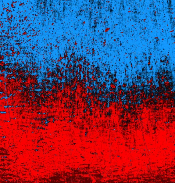 Abstrato Grungy Texturizado Azul Vermelho Fundo — Fotografia de Stock