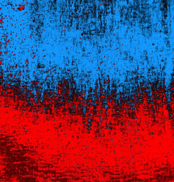 Abstrato Grungy Texturizado Azul Vermelho Fundo — Fotografia de Stock