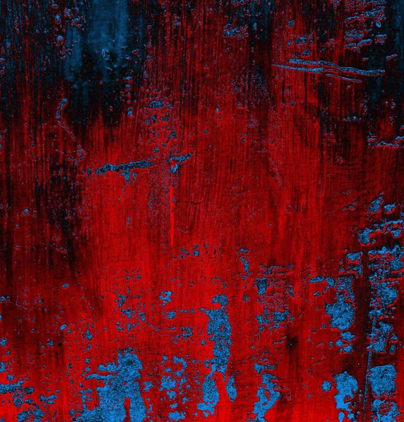 Abstrato Grungy Texturizado Azul Vermelho Fundo — Fotografia de Stock