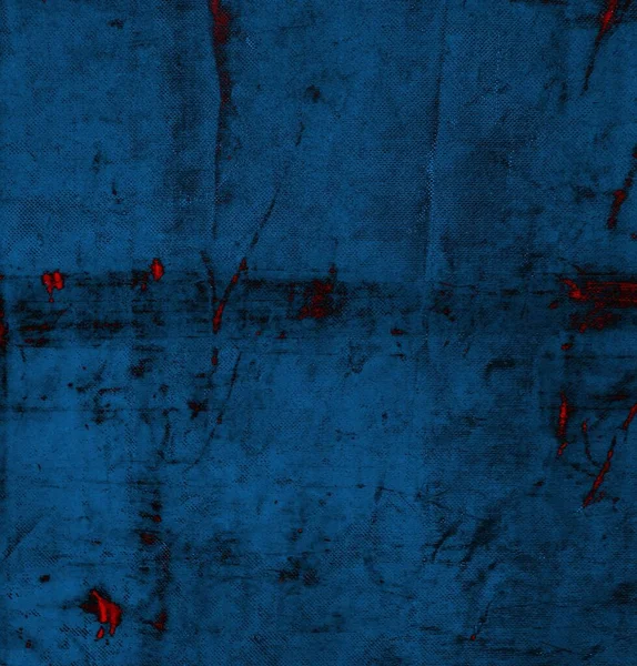 Abstrato Grungy Texturizado Azul Vermelho Fundo — Fotografia de Stock