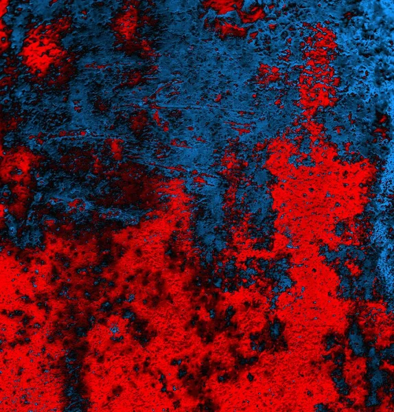 要旨グランジーな質感の青と赤の背景 — ストック写真
