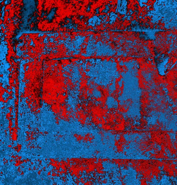 Sfondo Astratto Texture Blu Rosso — Foto Stock
