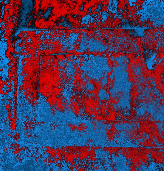 Fundo Abstrato Textura Azul Vermelho — Fotografia de Stock