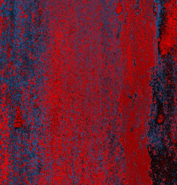 Abstract Grungy Getextureerde Blauwe Rode Achtergrond — Stockfoto