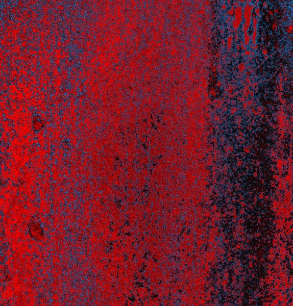 Abstrait Grungy Texturé Fond Bleu Rouge — Photo