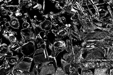 Soyut arkaplan. Monokrom dokusu. Resim siyah ve beyaz tonları içerir.