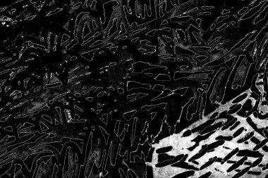 Soyut grungy desenli siyah beyaz arkaplan