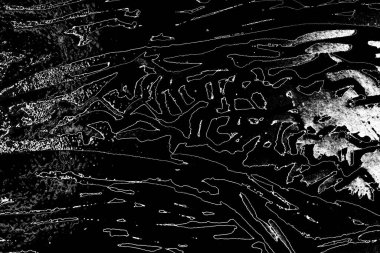 Soyut grungy desenli siyah beyaz arkaplan