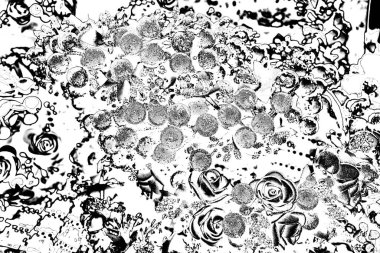 Soyut grungy desenli siyah beyaz arkaplan