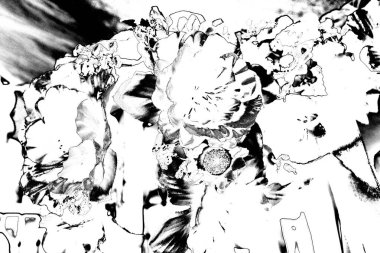 Soyut grungy desenli siyah beyaz arkaplan