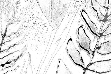 Soyut grungy desenli siyah beyaz arkaplan