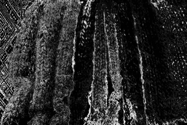 Abstrait Grungy Texturé Fond Noir Blanc — Photo