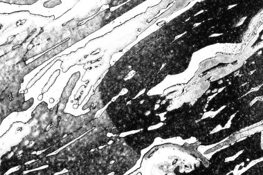 Soyut arkaplan. Monokrom dokusu. Resim siyah ve beyaz tonları içerir.