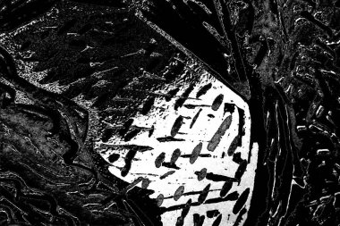 Soyut arkaplan. Monokrom dokusu. Resim siyah ve beyaz tonları içerir.