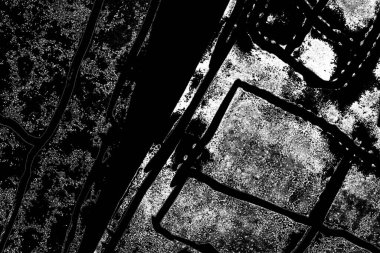 Soyut arkaplan. Monokrom dokusu. Resim siyah ve beyaz tonları içerir.