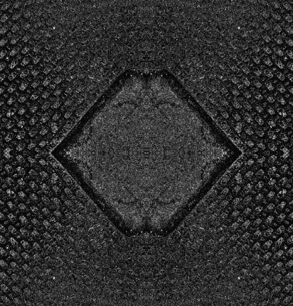 Sfondo Astratto Con Texture Geometrica Nera — Foto Stock