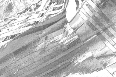 Soyut arkaplan. Monokrom dokusu. Resim siyah ve beyaz tonları içerir.