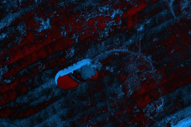 Soyut arkaplan. Çoklu renkli doku çizimi.