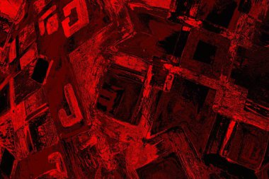 Soyut arkaplan. Çoklu renkli doku çizimi.