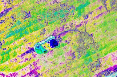 Soyut arkaplan. Çoklu renkli doku çizimi.