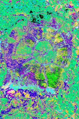 Soyut arkaplan. Çoklu renkli doku çizimi.