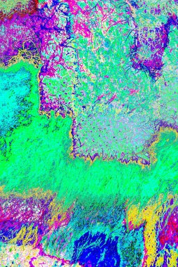 Soyut arkaplan. Çoklu renkli doku çizimi.