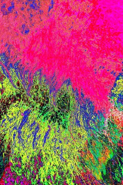 Soyut arkaplan. Çoklu renkli doku çizimi.