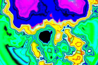 Soyut arkaplan. Çoklu renkli doku çizimi.