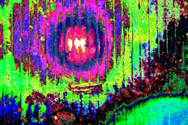 Soyut arkaplan. Çoklu renkli doku çizimi.