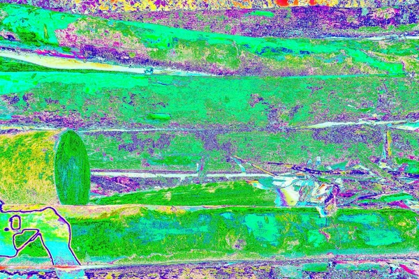 Soyut Arkaplan Çoklu Renkli Doku Çizimi — Stok fotoğraf