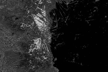 Soyut arkaplan. Monokrom dokusu. Resim siyah ve beyaz tonları içerir.