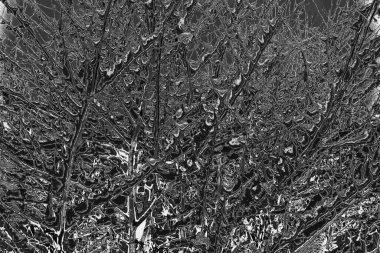 Soyut arkaplan. Monokrom dokusu. Resim siyah ve beyaz tonları içerir.