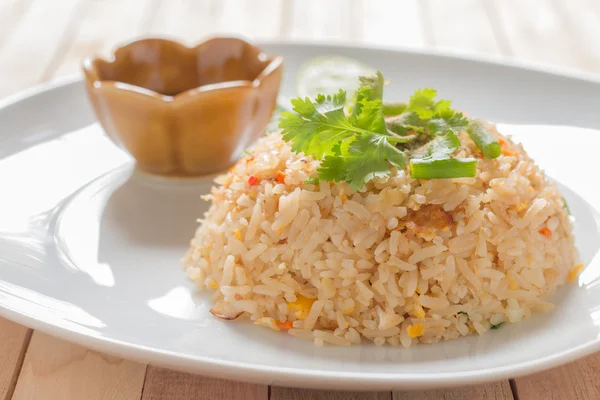Thaise gebakken rijst Rechtenvrije Stockfoto's