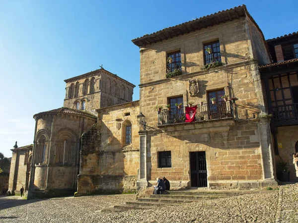 Santillana Del Mar Spania Decembrie 2019 Orașul Santillana Del Mar — Fotografie, imagine de stoc