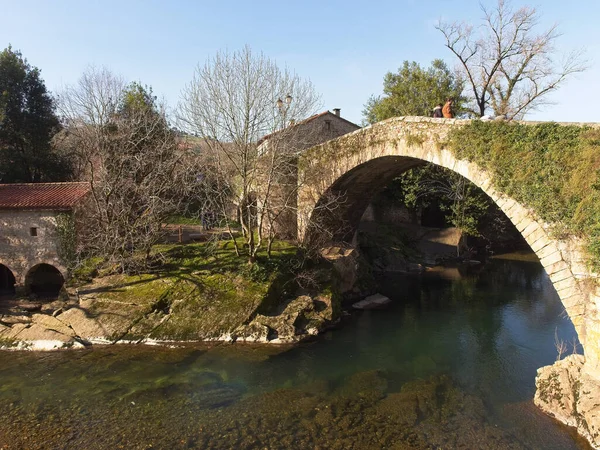 Lierganes Ισπανία Δεκεμβρίου 2019 Πόλη Lierganes Ανακήρυξε Ένα Μνημειώδες Καλλιτεχνικό — Φωτογραφία Αρχείου